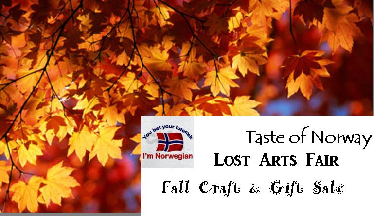 Taste of Norway and Lost Arts Fair Oct 2